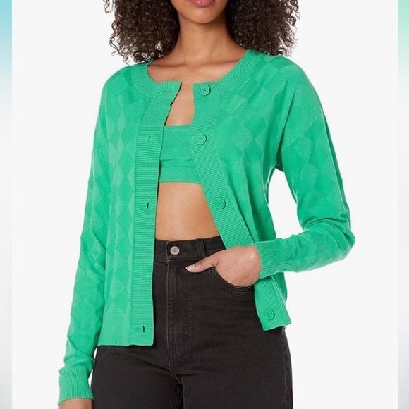 NWT Textured Cardigan Sweater - Picture 1 of 4